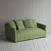 image of More the Merrier 3 Seater Sofa in Colonnade Cotton, Green and Wine