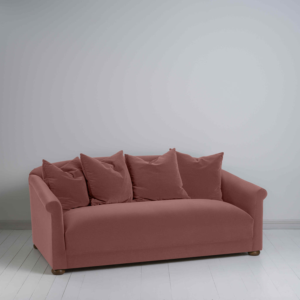  More the Merrier 3 Seater Sofa in Intelligent Velvet Damson 