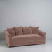 image of More the Merrier 3 Seater Sofa in Intelligent Velvet Dusky Pink
