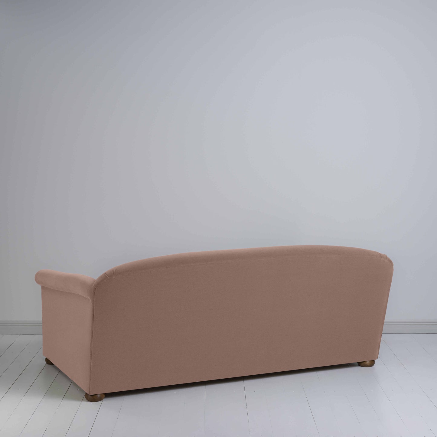More the Merrier 3 Seater Sofa in Intelligent Velvet Dusky Pink