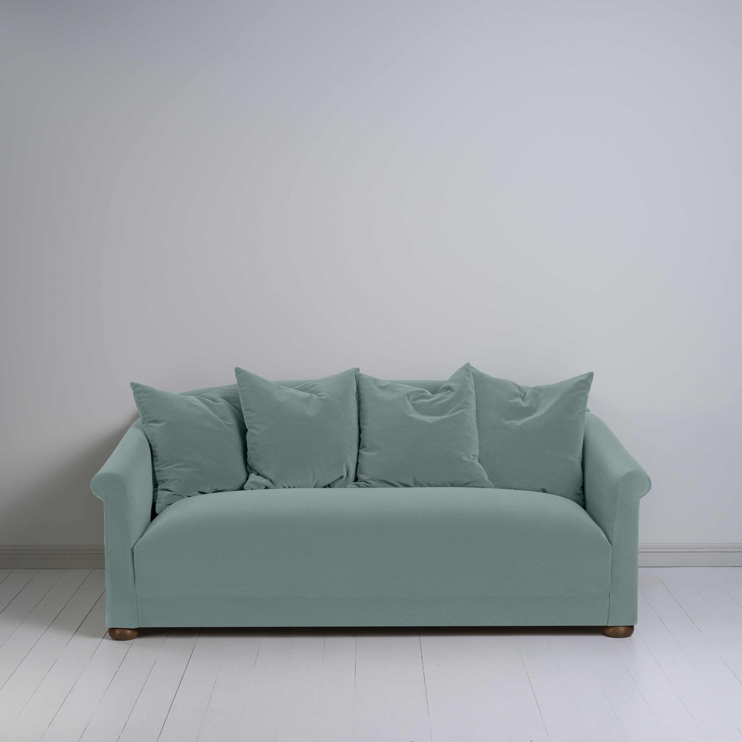 More the Merrier 3 Seater Sofa in Intelligent Velvet Mineral