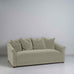 image of More the Merrier 3 Seater Sofa in Intelligent Velvet Moonstone