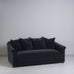 image of More the Merrier 3 Seater Sofa in Intelligent Velvet Onyx