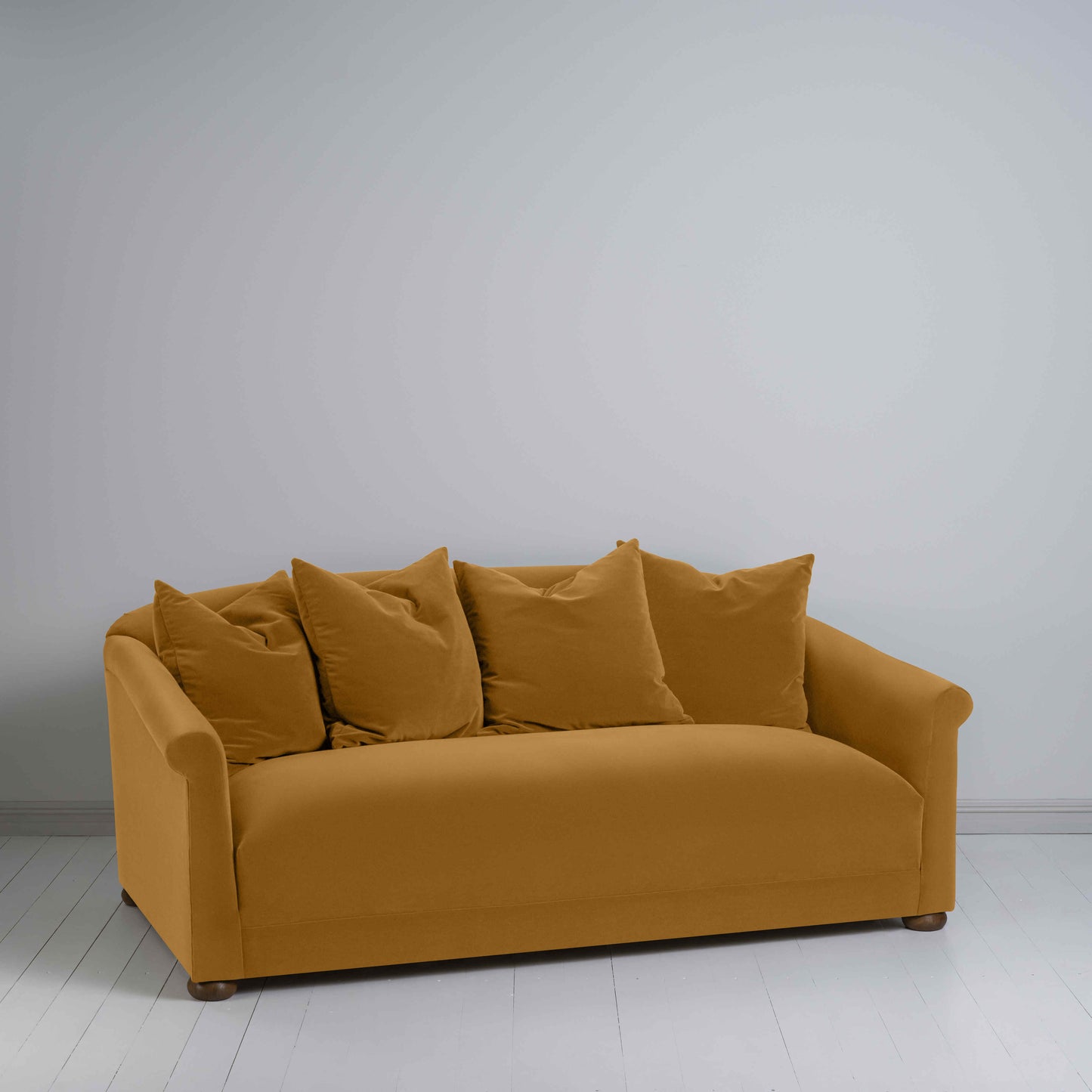 More the Merrier 3 Seater Sofa in Intelligent Velvet Spice