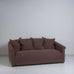 image of More the Merrier 3 Seater Sofa in Laidback Linen Damson