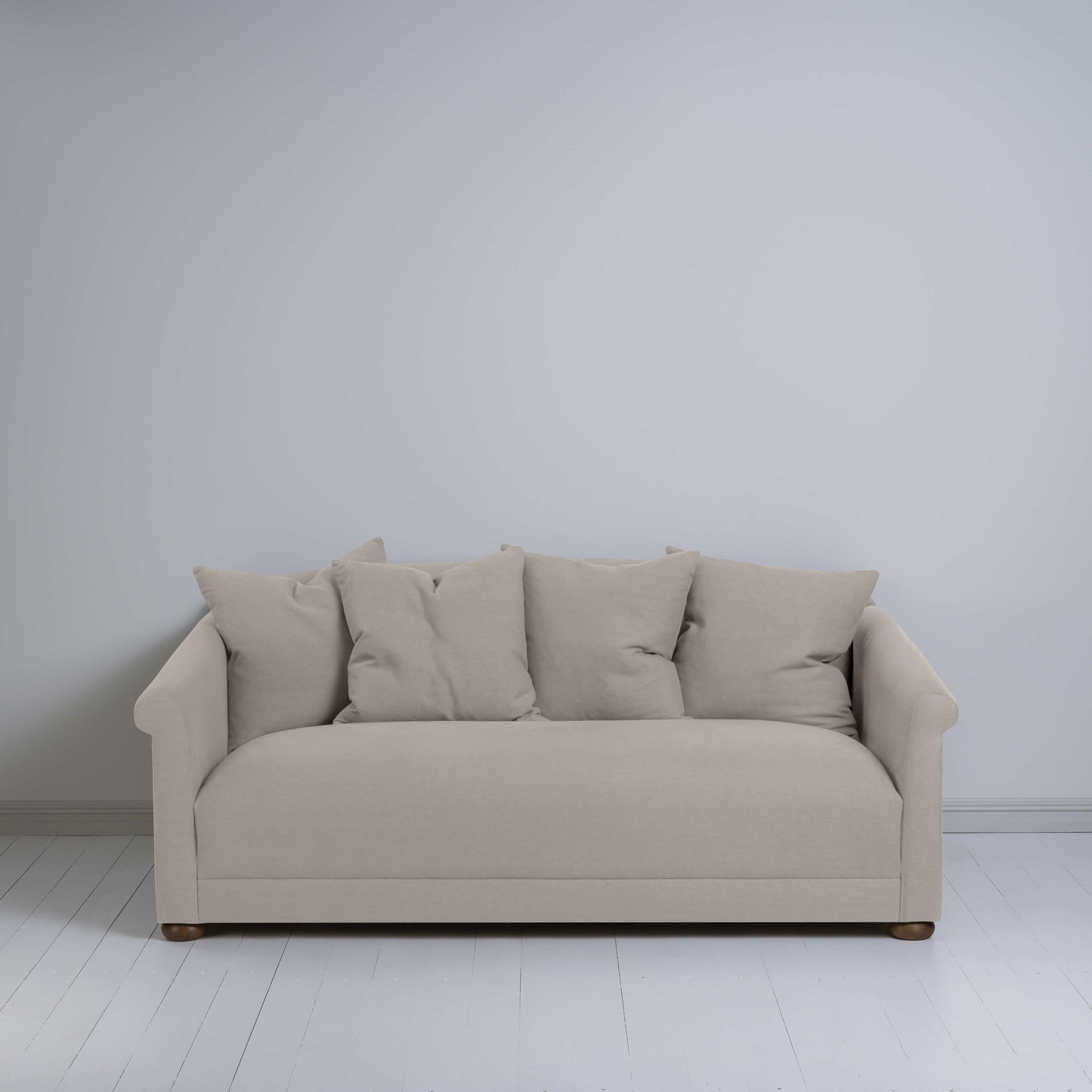 More the Merrier 3 Seater Sofa in Laidback Linen Pearl Grey