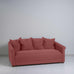 image of More the Merrier 3 Seater Sofa in Laidback Linen Rouge