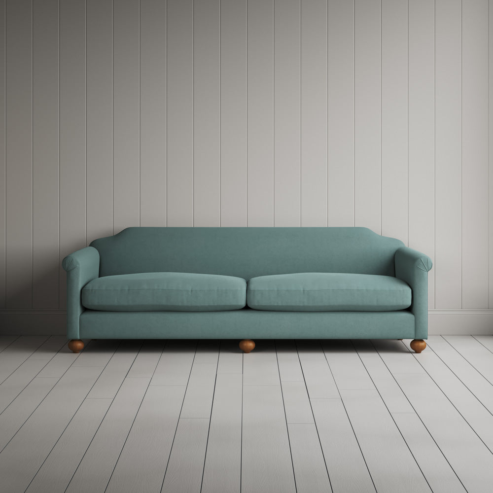 Dolittle 4 seater Sofa in Laidback Linen Cerulean
