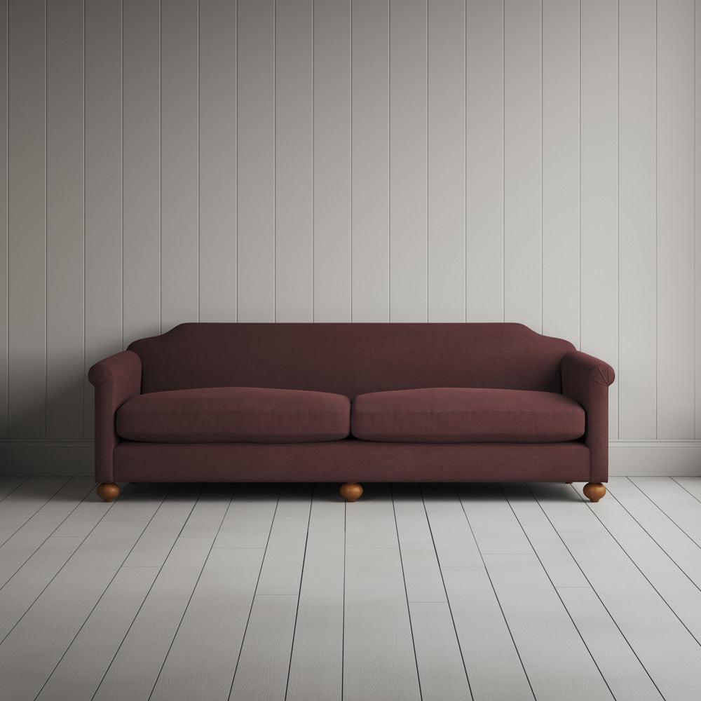 Dolittle 4 seater Sofa in Laidback Linen Damson