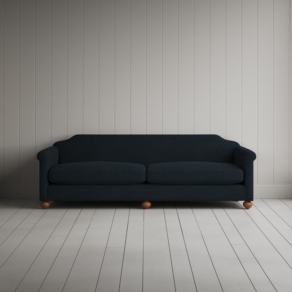 Dolittle 4 seater Sofa in Laidback Linen Midnight