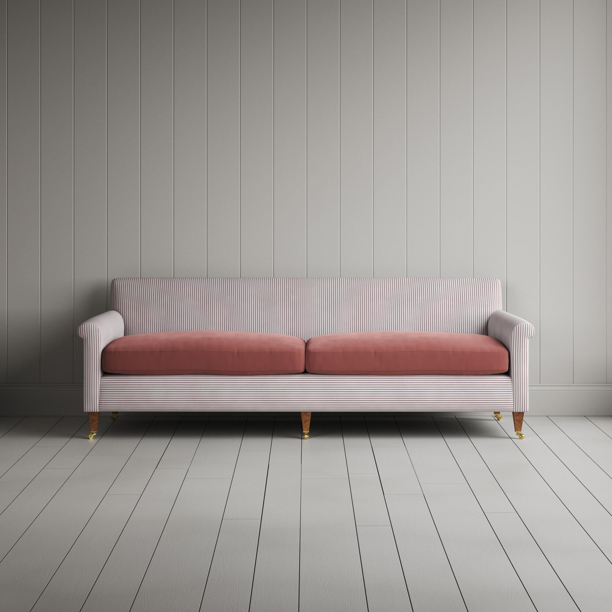 Front view of the Idler 4 seater sofa by NiX