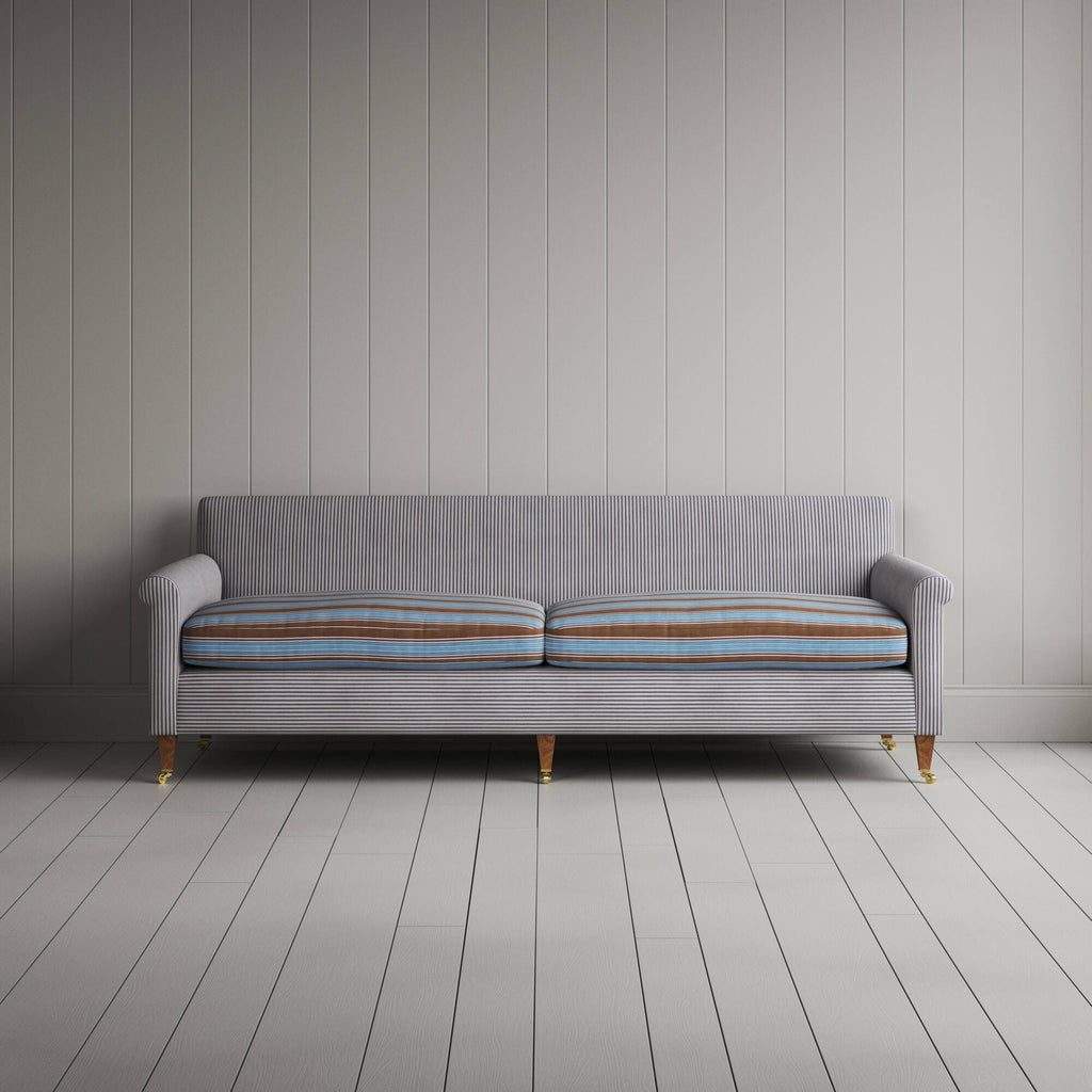 Front view of the Idler 4 seater sofa by NiX