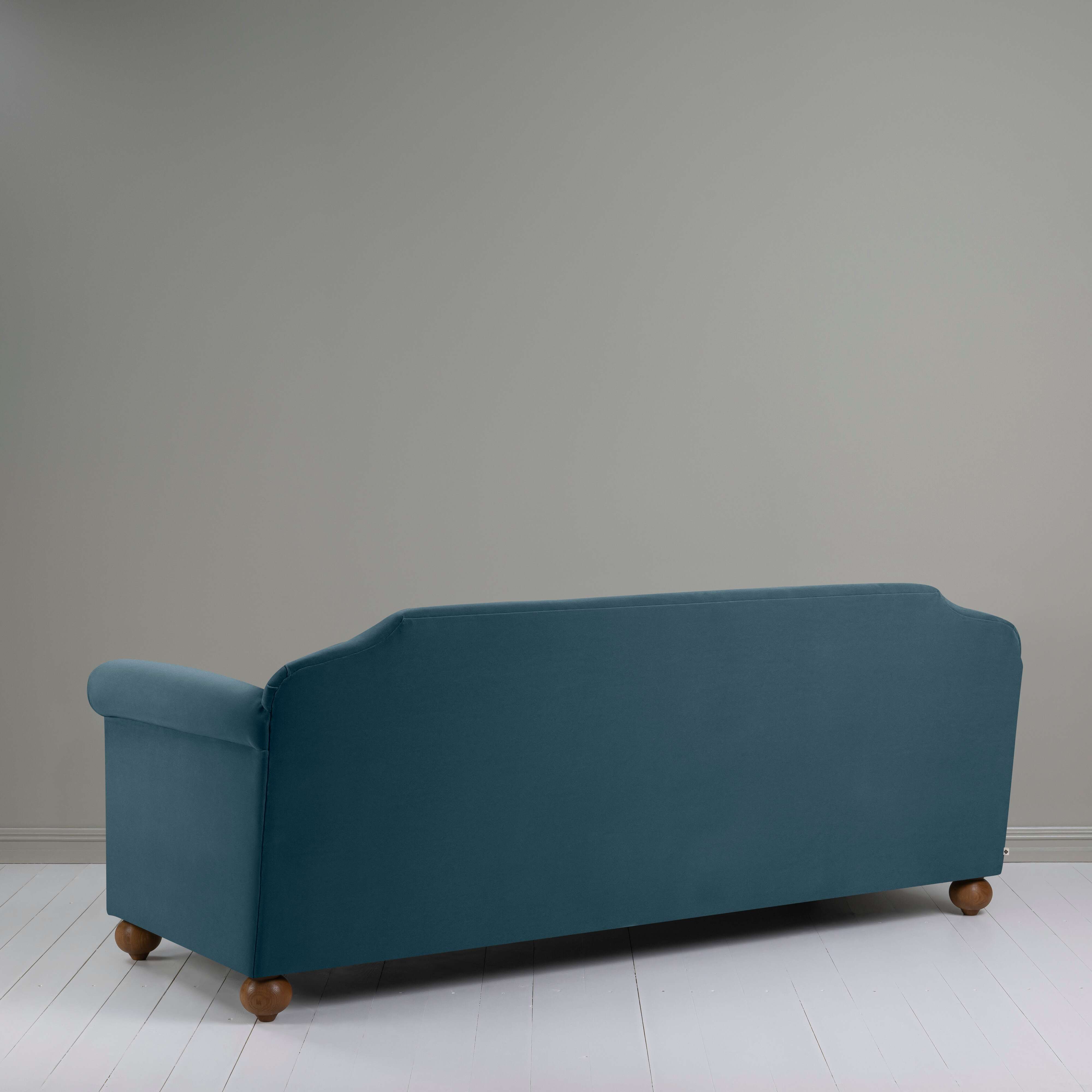  Dolittle 4 seater Sofa in Intelligent Velvet Aegean 