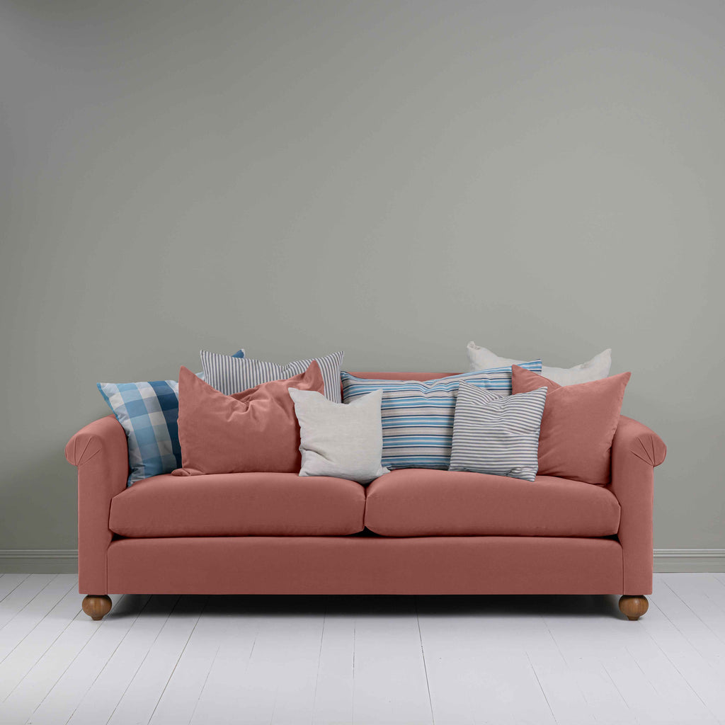  Dolittle 4 seater Sofa in Intelligent Velvet Damson 