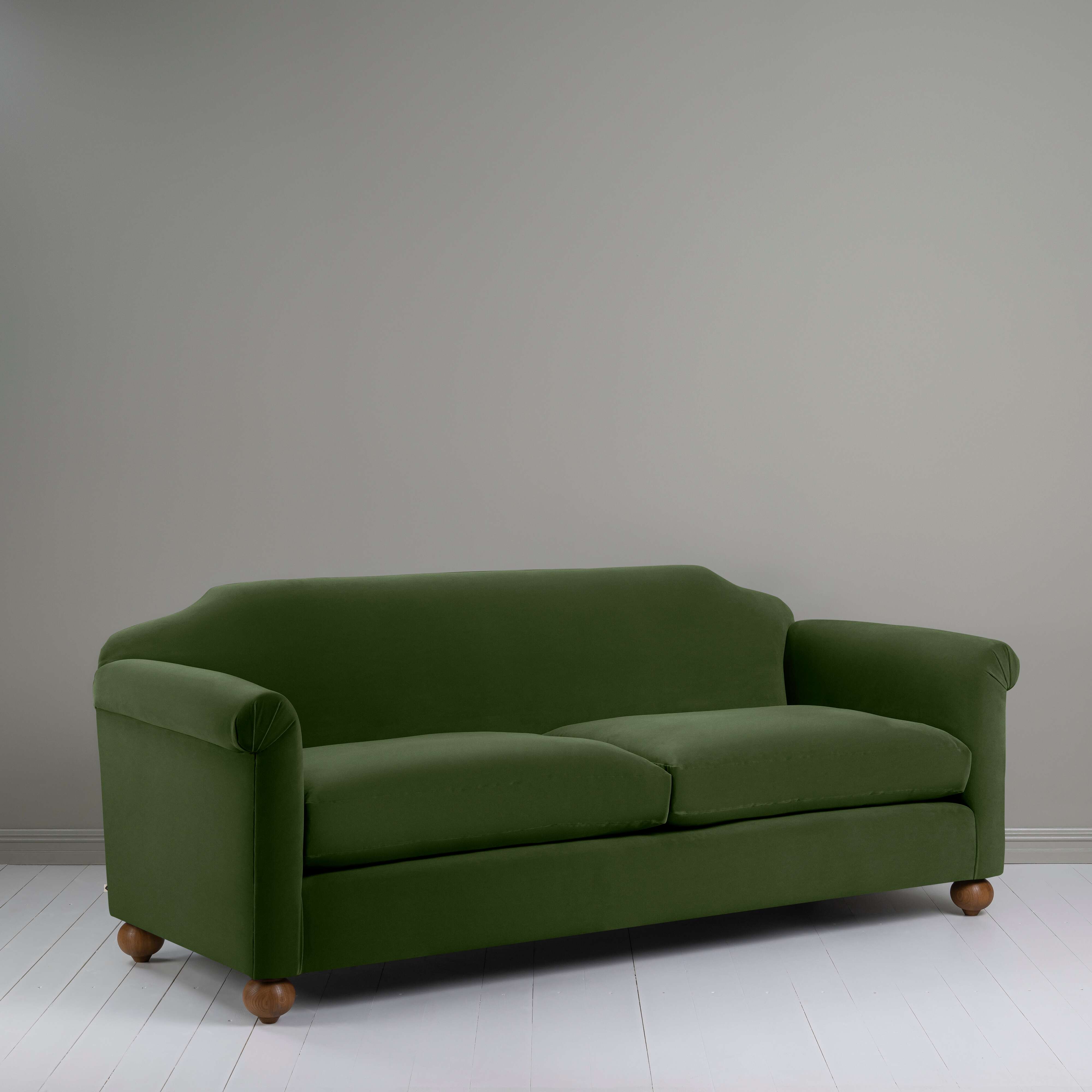 Dolittle 4 seater Sofa in Intelligent Velvet Juniper - Nicola Harding