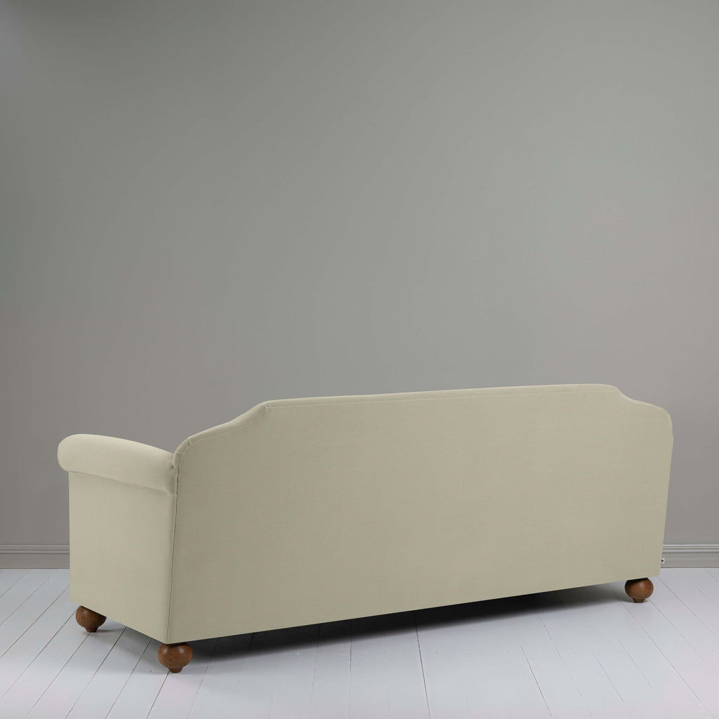 Dolittle 4 seater Sofa in Intelligent Velvet Moonstone, Back View - Nicola Harding