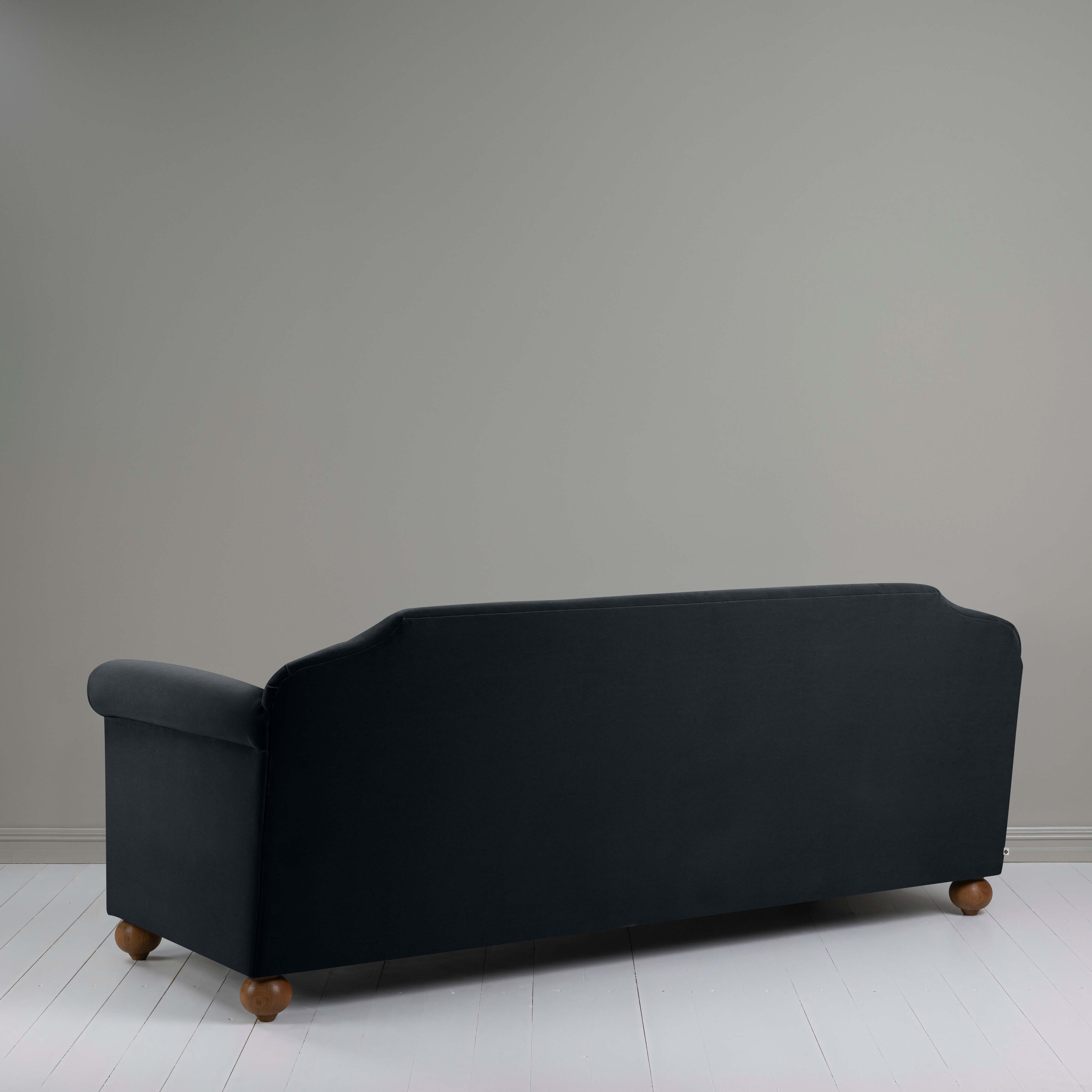  Dolittle 4 seater Sofa in Intelligent Velvet Onyx 
