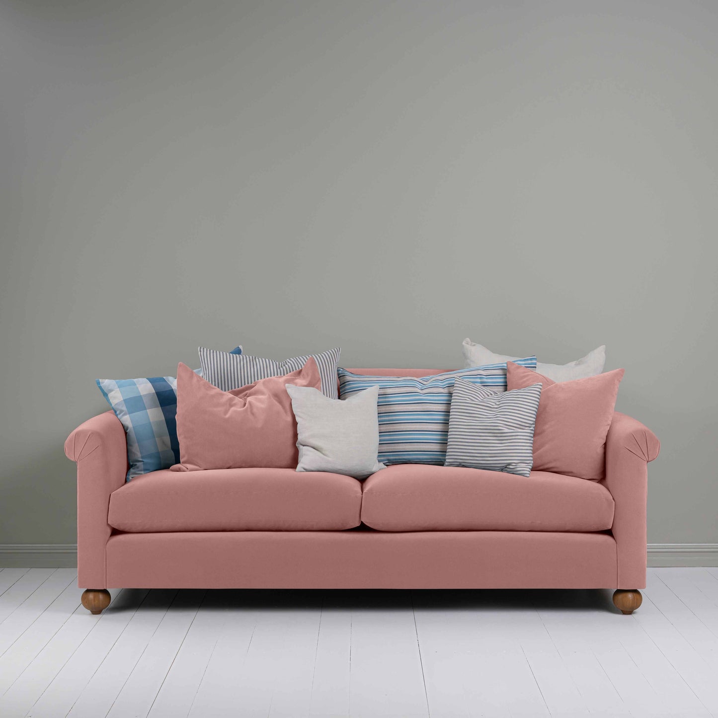 Dolittle 4 seater Sofa in Intelligent Velvet Rose