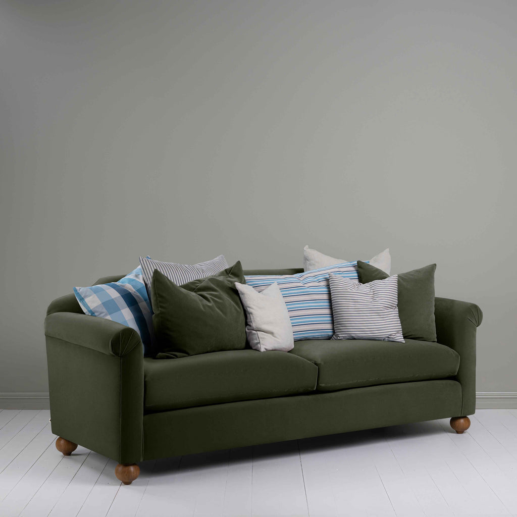  Dolittle 4 seater Sofa in Intelligent Velvet Seaweed 