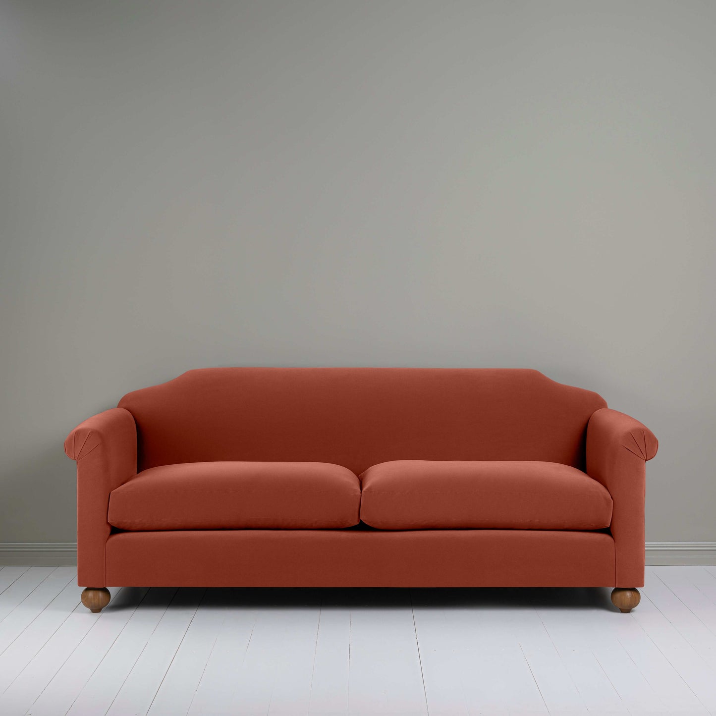 Dolittle 4 seater Sofa in Intelligent Velvet Sienna