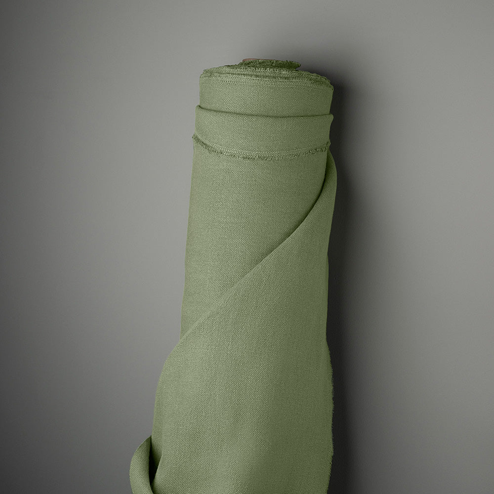 Laidback Linen Moss, Fabric Roll - Nicola Harding
