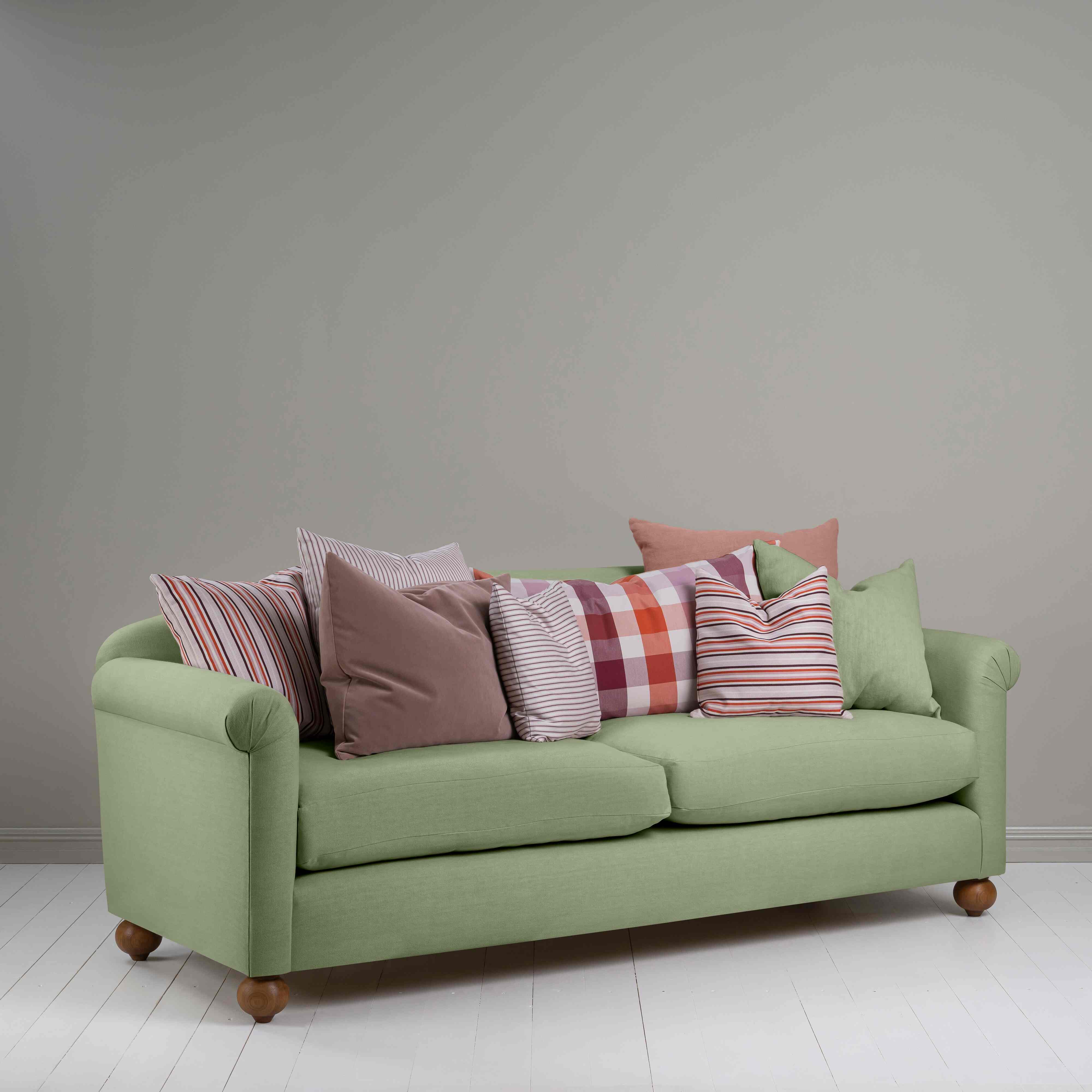  Dolittle 4 seater Sofa in Laidback Linen Moss 