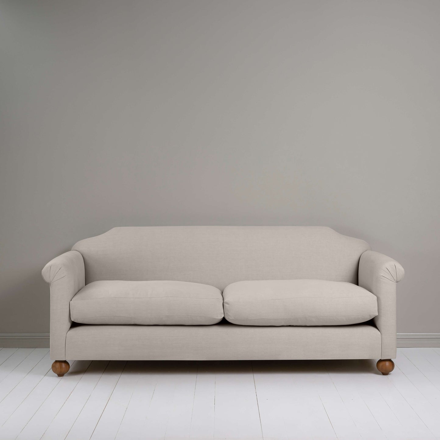Dolittle 4 seater Sofa in Laidback Linen Pearl Grey