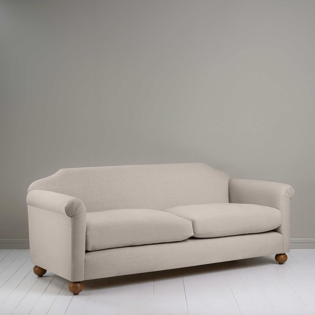  Dolittle 4 seater Sofa in Laidback Linen Pearl Grey 