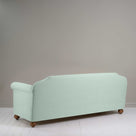 Dolittle 4 seater Sofa in Laidback Linen Sky, Back View - Nicola Harding