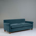 image of Idler 4 seater sofa in Intelligent Velvet Aegean