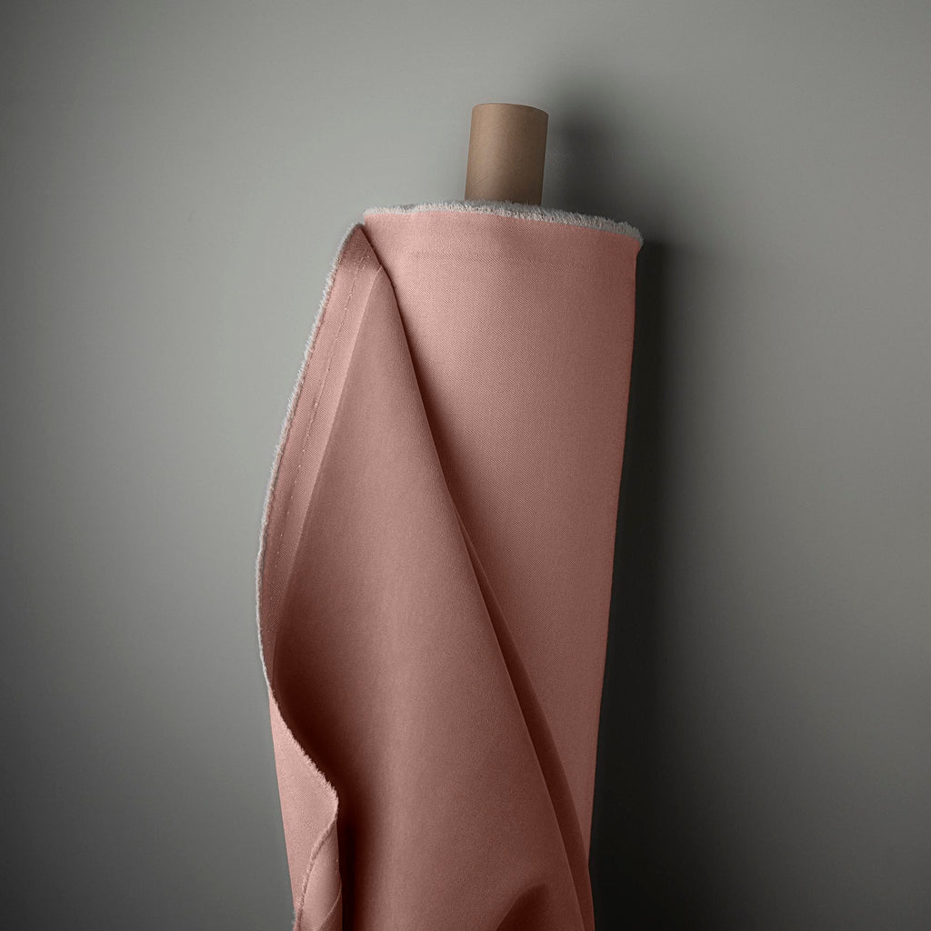 Idler 4 seater sofa in Intelligent Velvet Dusky Pink - Nicola Harding
