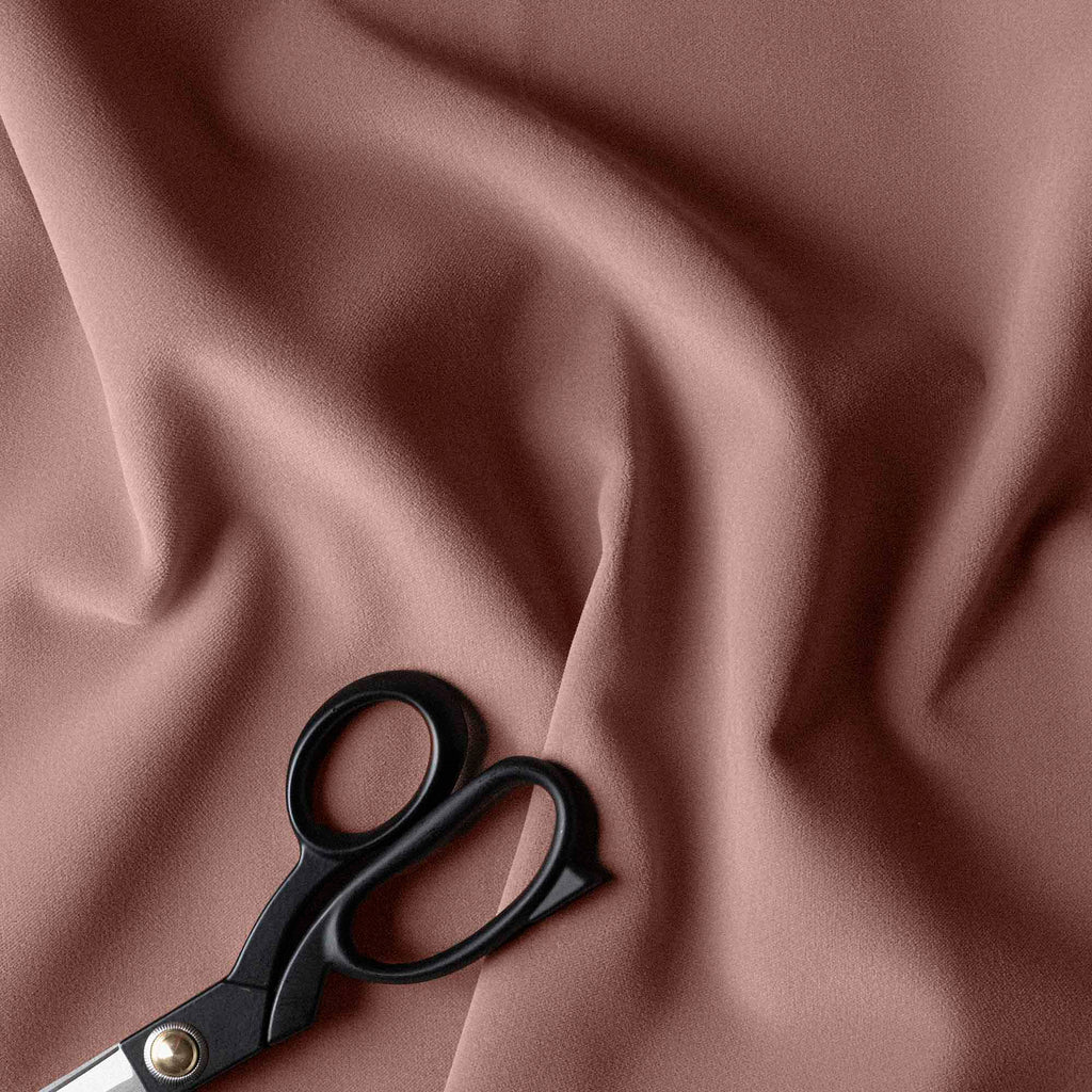 Idler 4 seater sofa in Intelligent Velvet Dusky Pink - Nicola Harding