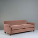 image of Idler 4 seater sofa in Intelligent Velvet Dusky Pink