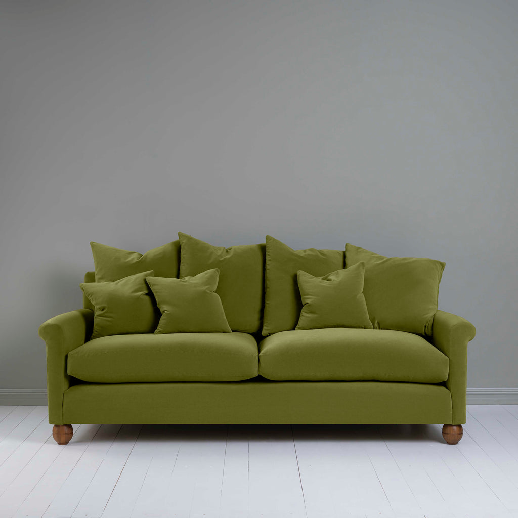  Idler 4 seater sofa in Intelligent Velvet Lawn 