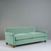 image of Idler 4 seater sofa in Intelligent Velvet Sea Mist
