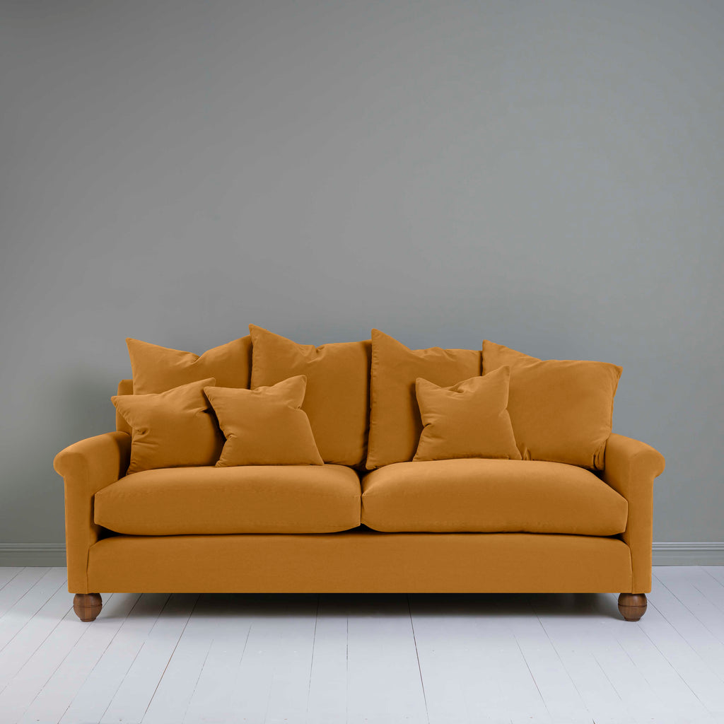  Idler 4 seater sofa in Intelligent Velvet Spice 