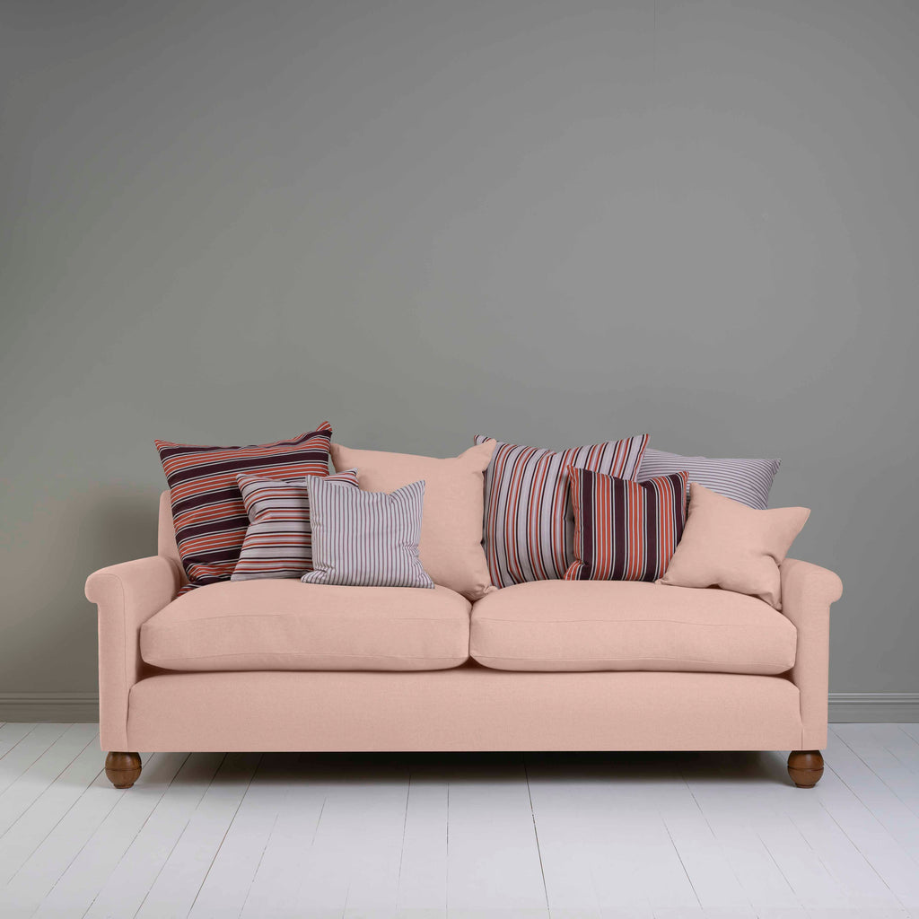  Idler 4 seater sofa in Laidback Linen Dusky Pink 