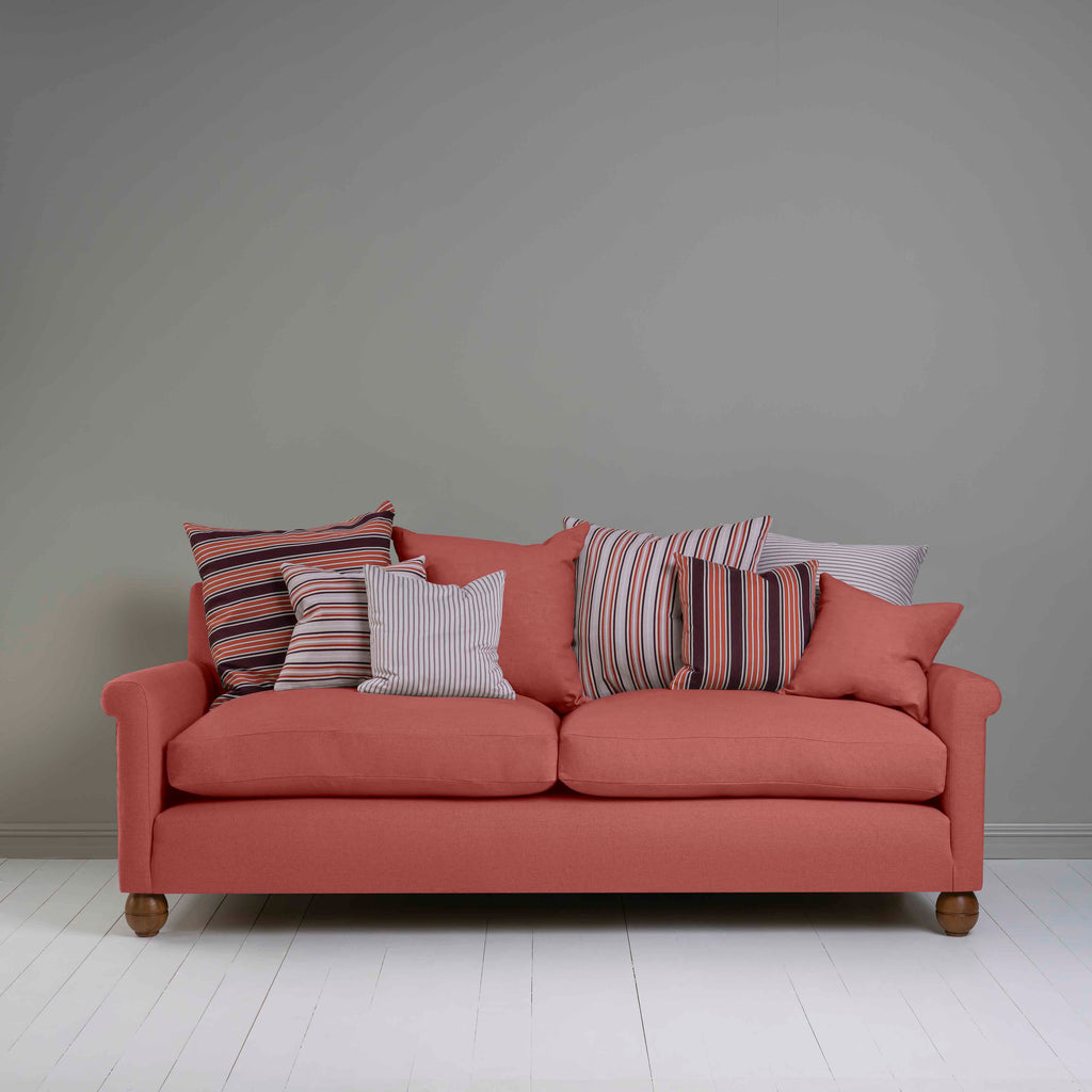  Idler 4 seater sofa in Laidback Linen Rouge 