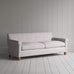 image of Idler 4 Seater Sofa in Ticking Cotton, Berry
