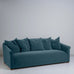 image of More the Merrier 4 Seater Sofa in Intelligent Velvet Aegean
