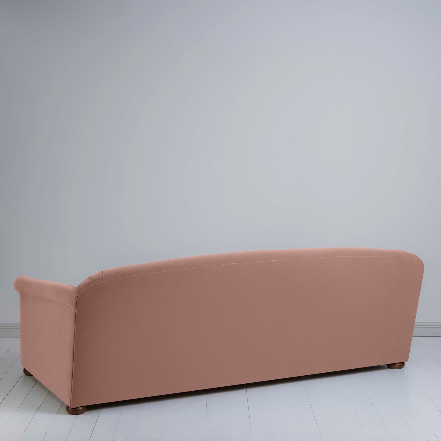More the Merrier 4 Seater Sofa in Intelligent Velvet Dusky Pink