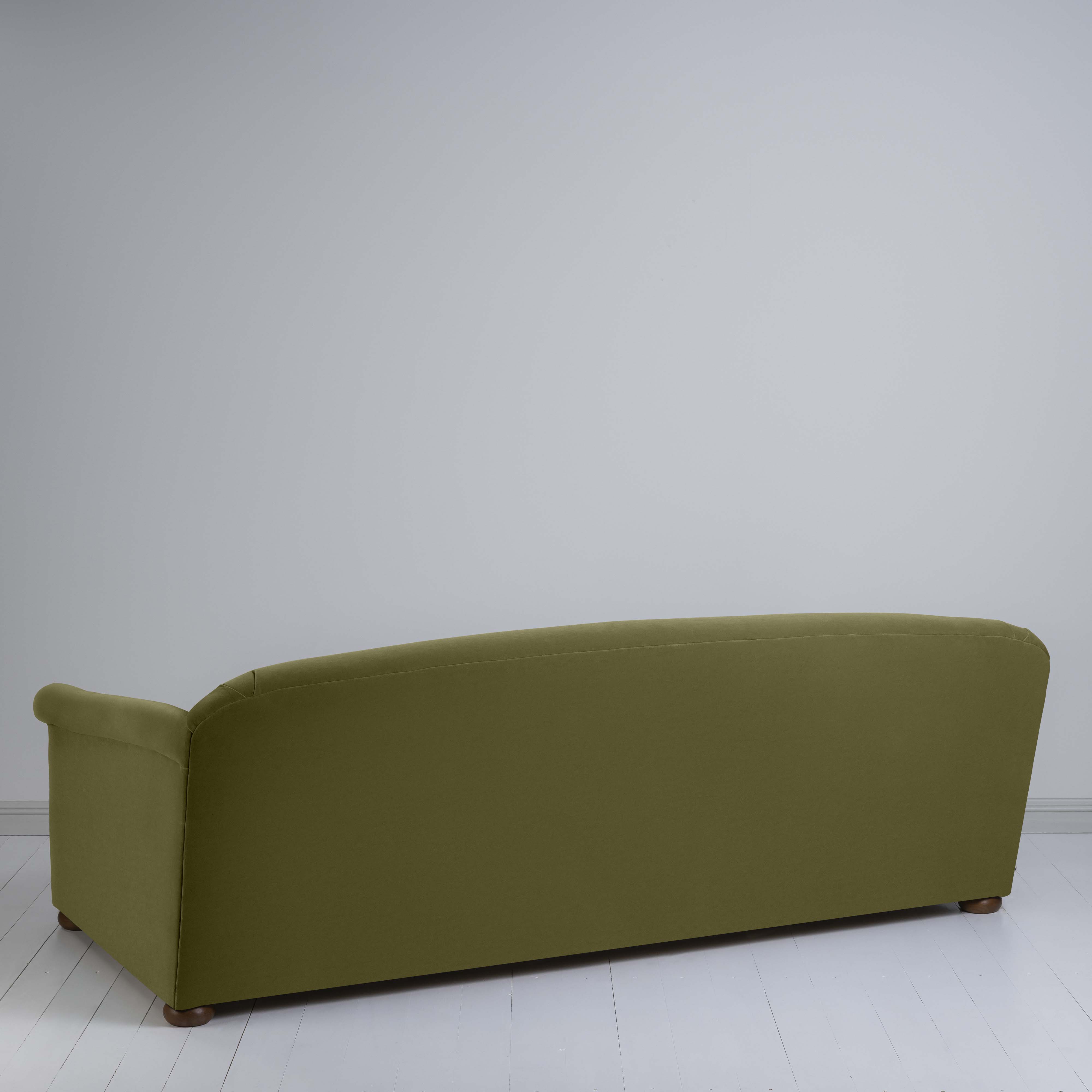  More the Merrier 4 Seater Sofa in Intelligent Velvet Lawn 