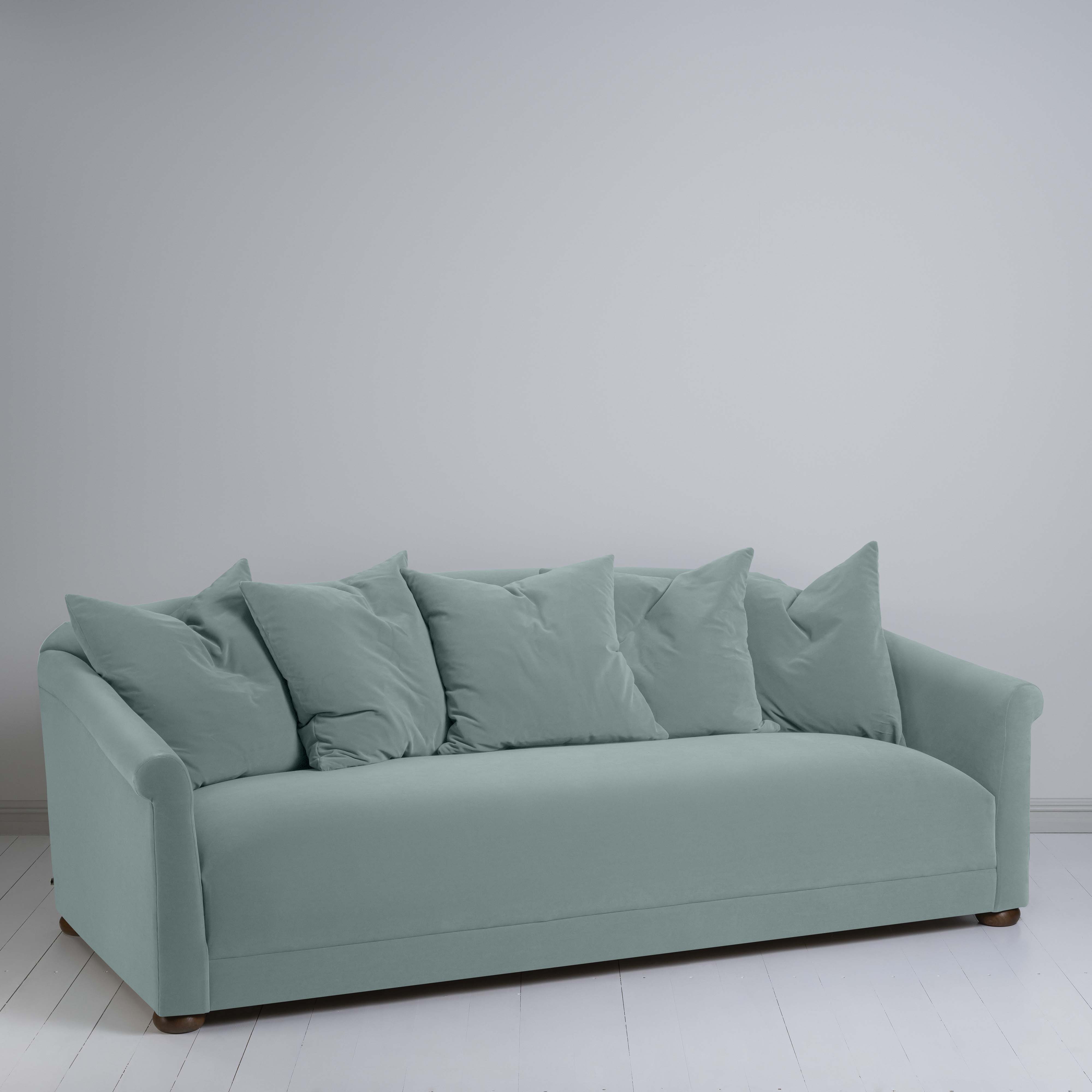 More the Merrier 4 Seater Sofa in Intelligent Velvet Mineral 