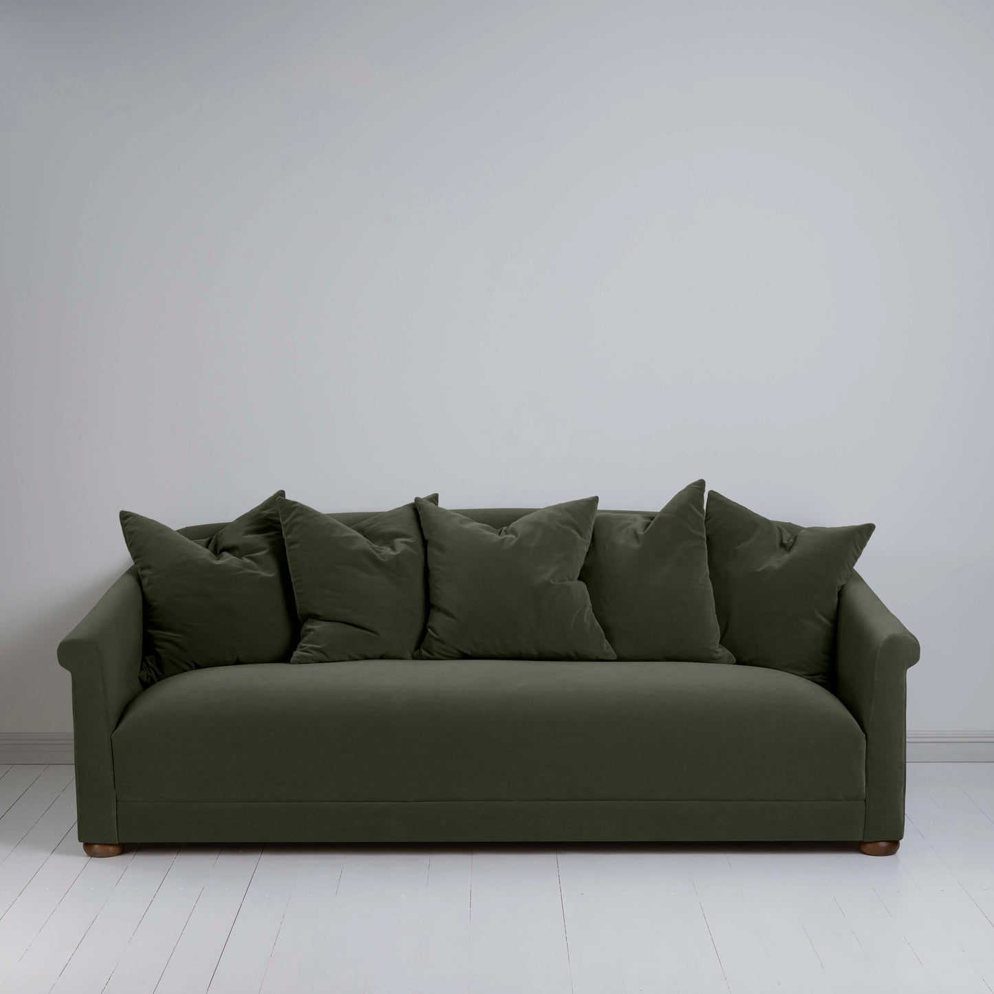 More the Merrier 4 Seater Sofa in Intelligent Velvet Seaweed