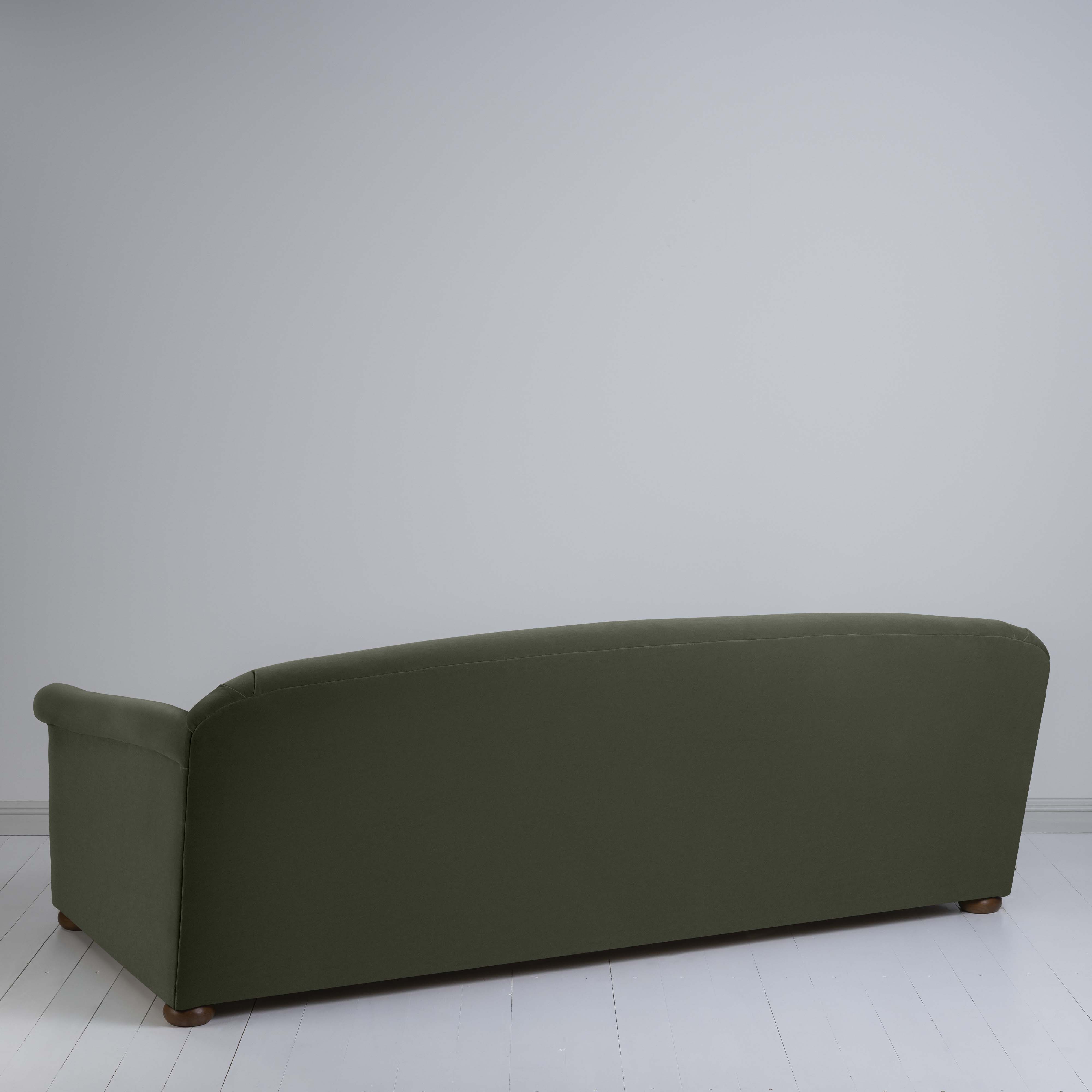  More the Merrier 4 Seater Sofa in Intelligent Velvet Seaweed 