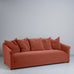 image of More the Merrier 4 Seater Sofa in Intelligent Velvet Sienna
