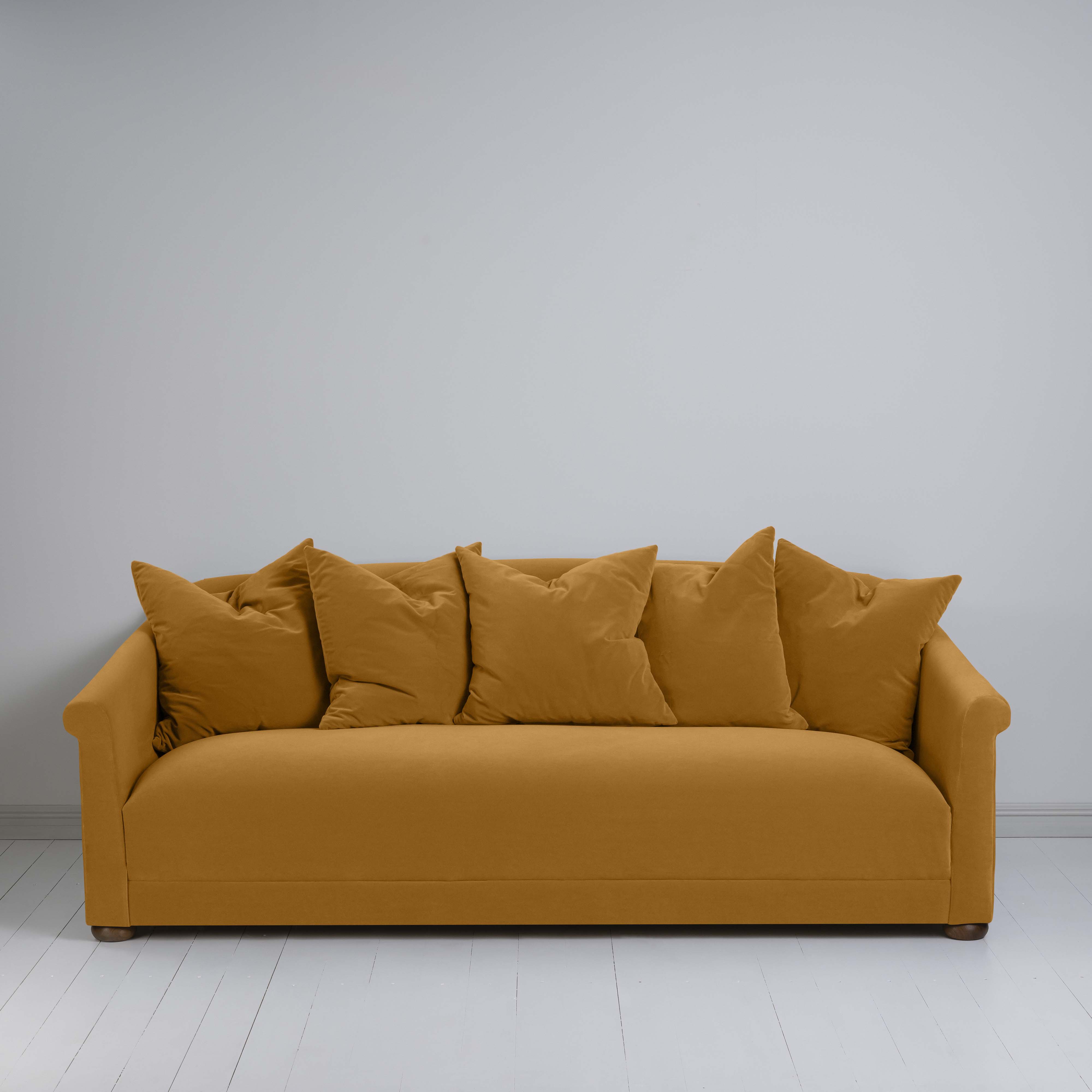 More the Merrier 4 Seater Sofa in Intelligent Velvet Spice 