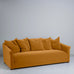 image of More the Merrier 4 Seater Sofa in Intelligent Velvet Spice