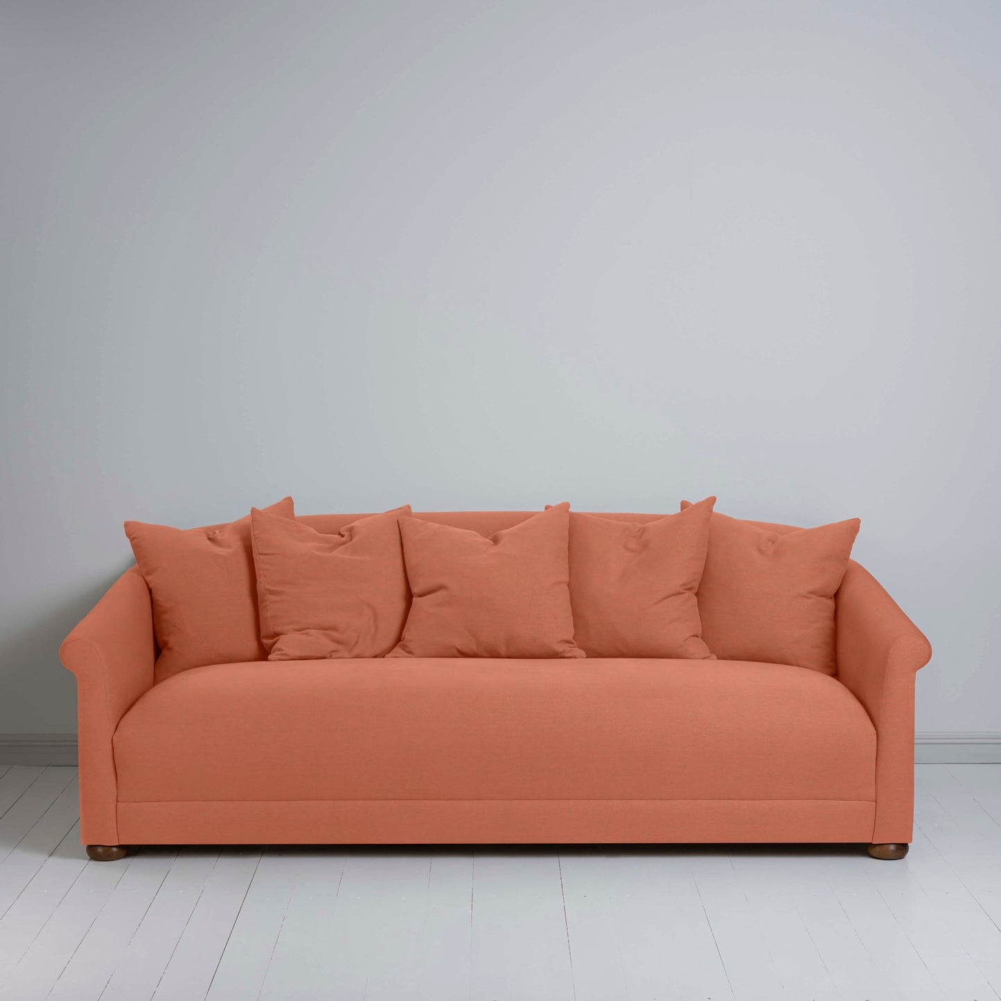 More the Merrier 4 Seater Sofa in Laidback Linen Cayenne