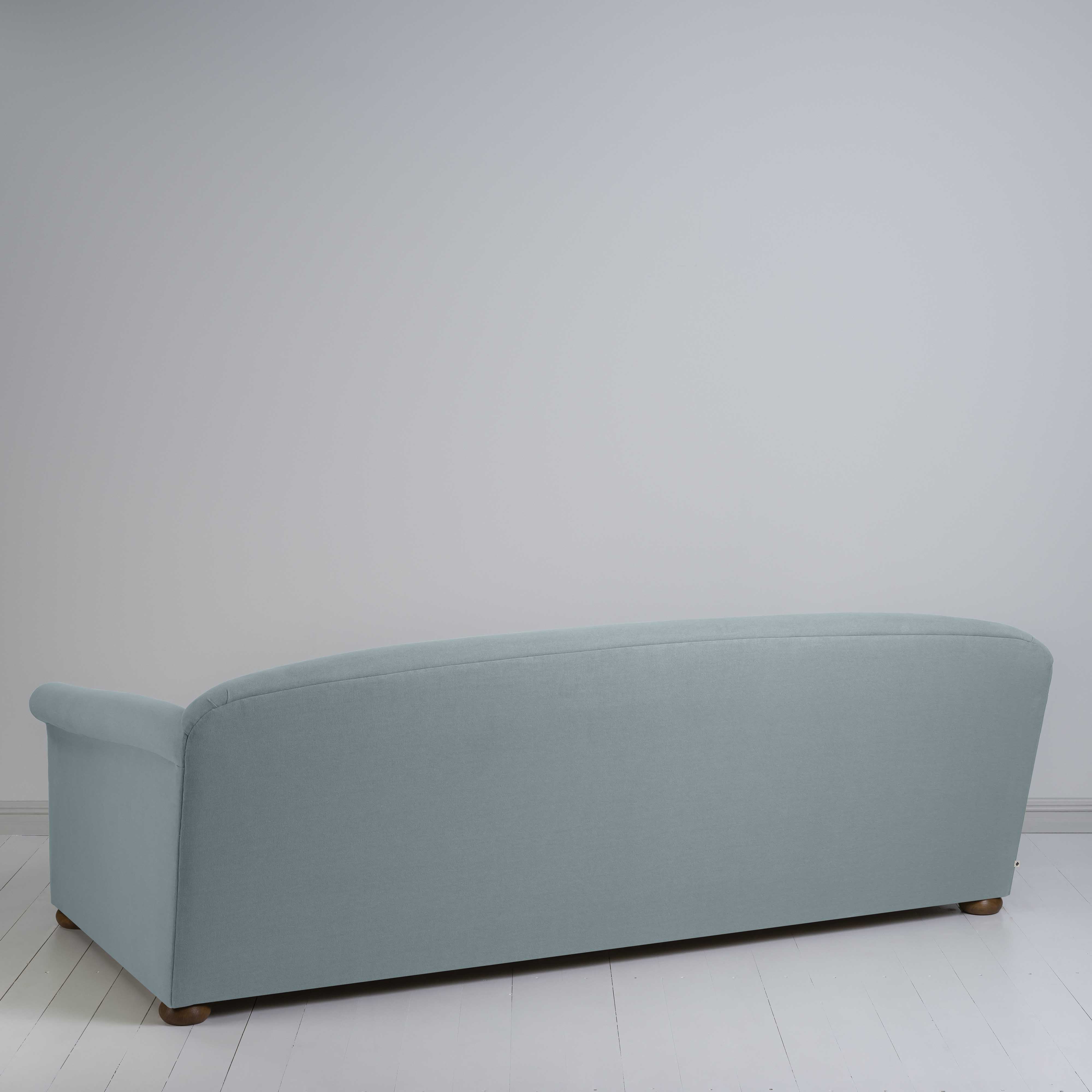  More the Merrier 4 Seater Sofa in Laidback Linen Cerulean 